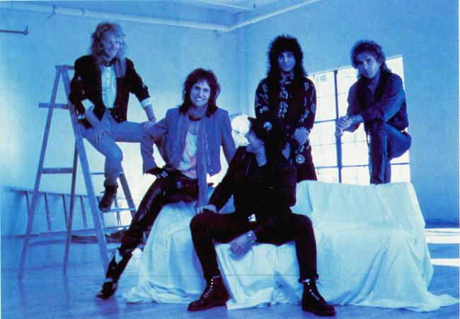 Bad English, from an article in the November 1989 edition of RHYTHM magazine, page 13