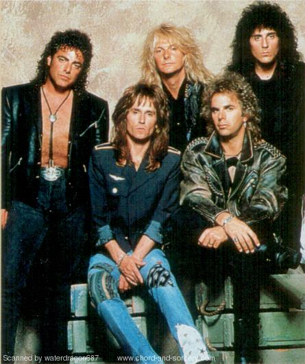 Bad English, circa 1989; provenance unknown