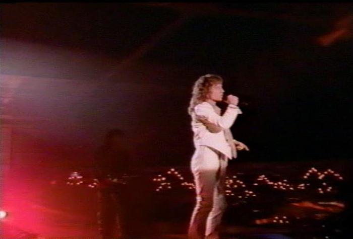 Screenshot from the music video for 'Forget Me Not'