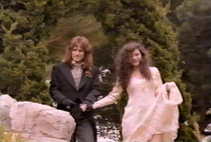 Screenshot from the music video for 'Forget Me Not'