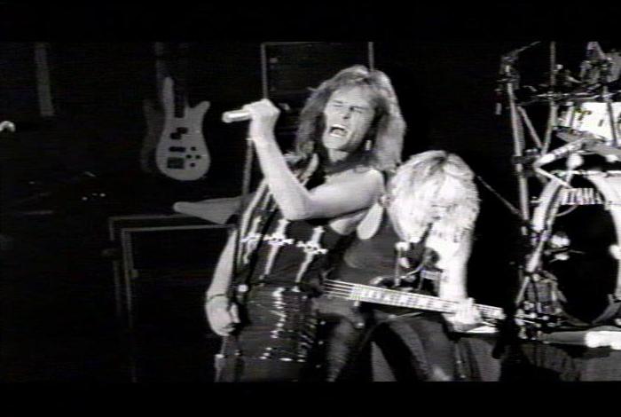 Screenshot from the music video for 