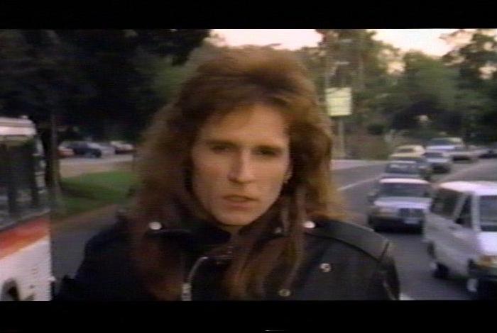 Screenshot from the music video for 