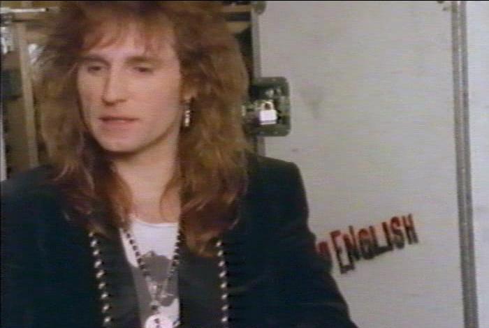 Screenshot from the music video for 'When I See You Smile'