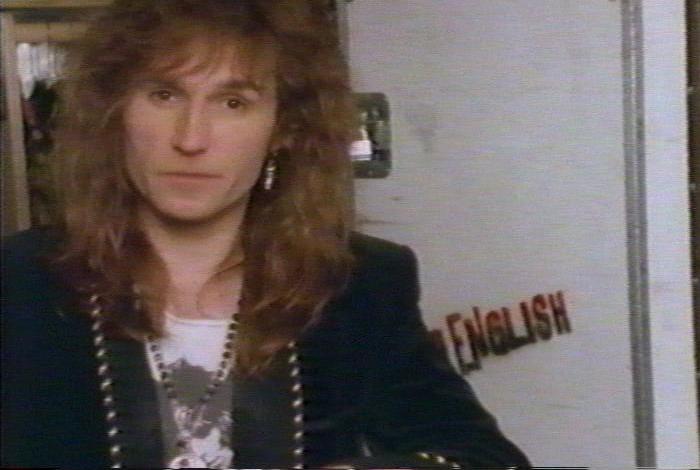 Screenshot from the music video for 'When I See You Smile'