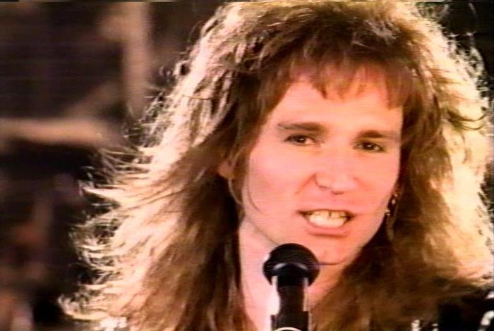 Screenshot from the music video for 'When I See You Smile'