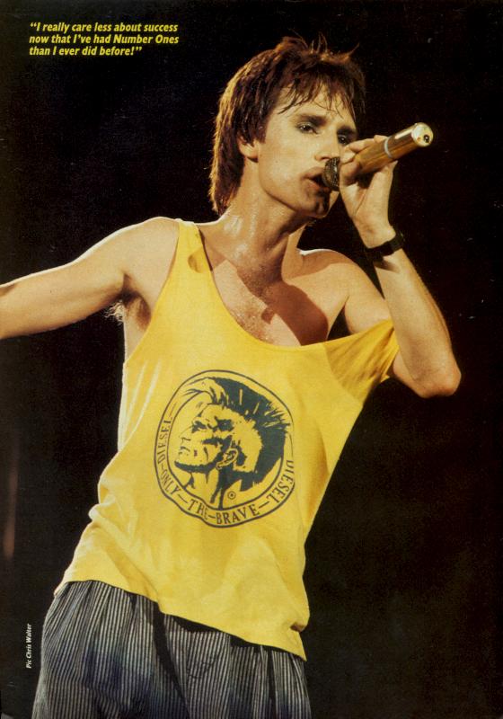 John Waite, from an article in the September 19th, 1985 edition of KERRANG magazine, page 38