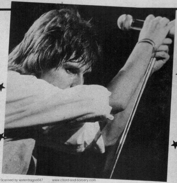 John Waite, from an article in the January 1986 issue of Rockline magazine, page 62
