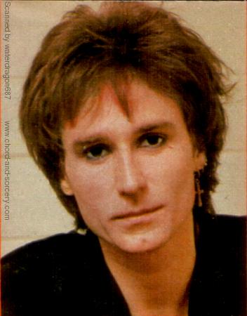 John Waite, circa 1985; from BRAVO, a German music magazine, exact issue unknown
