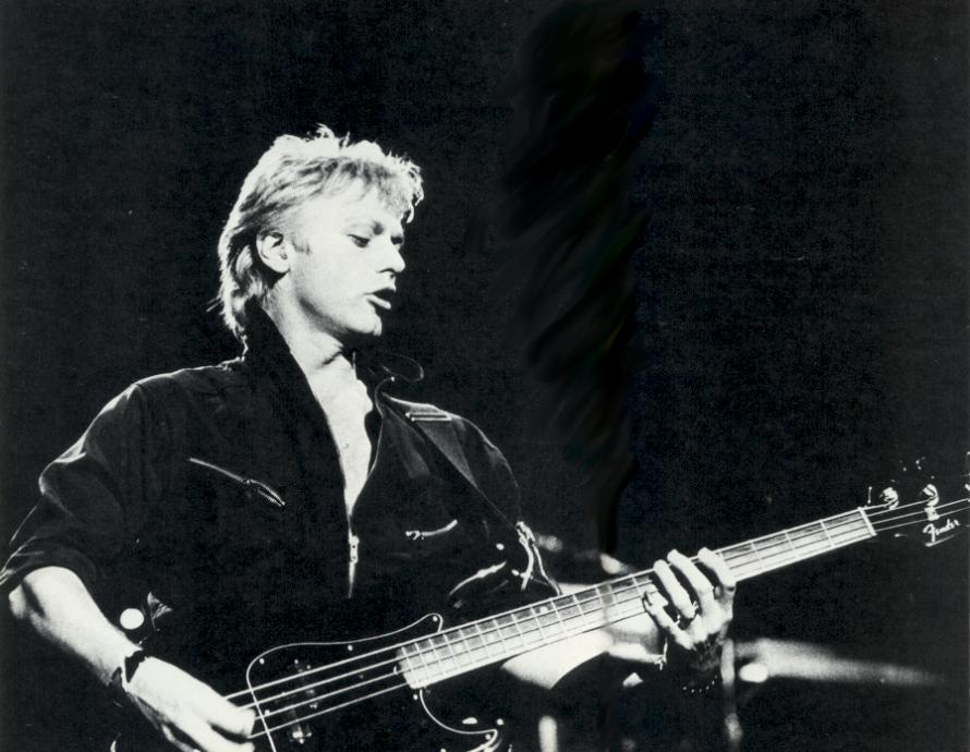 Benjamin Orr, circa 1984; from THE CARS ILLUSTRATED BIOGRAPHY, pages 58 and 59