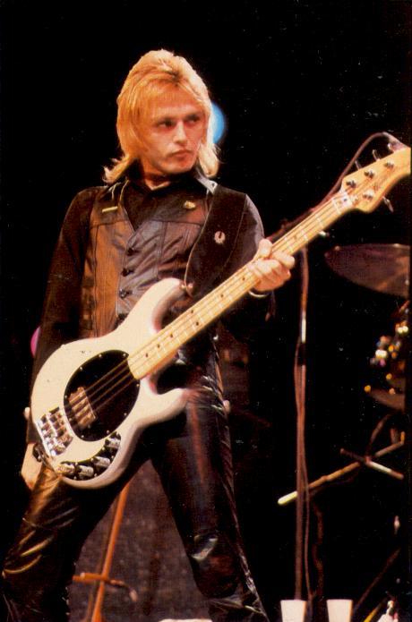 Benjamin Orr, from the Cars' 1979 tourbook, page 4
