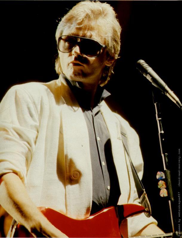 Ben Orr, circa 1984; from THE CARS photobook, pg. 6