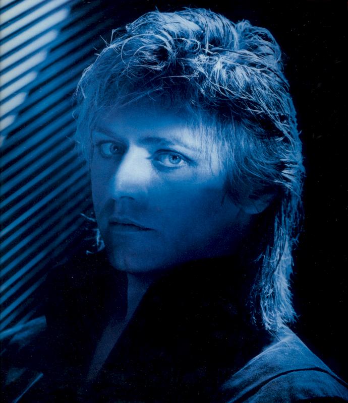 Benjamin Orr, 1986; from the front cover of THE LACE