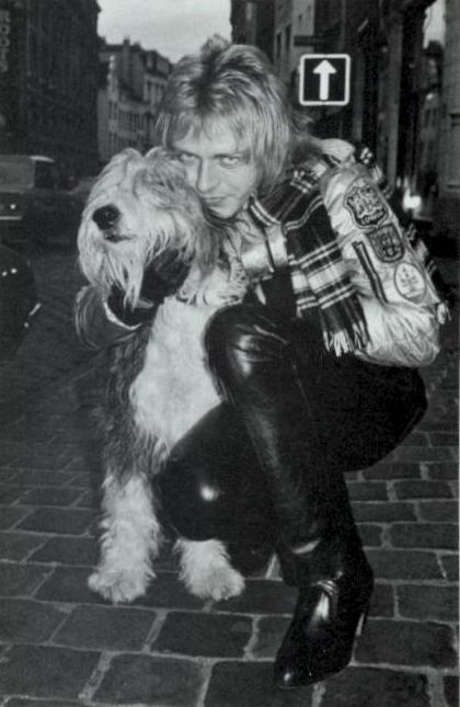 Benjamin Orr, circa 1978; from FROZEN FIRE: THE STORY OF THE CARS, page 52
