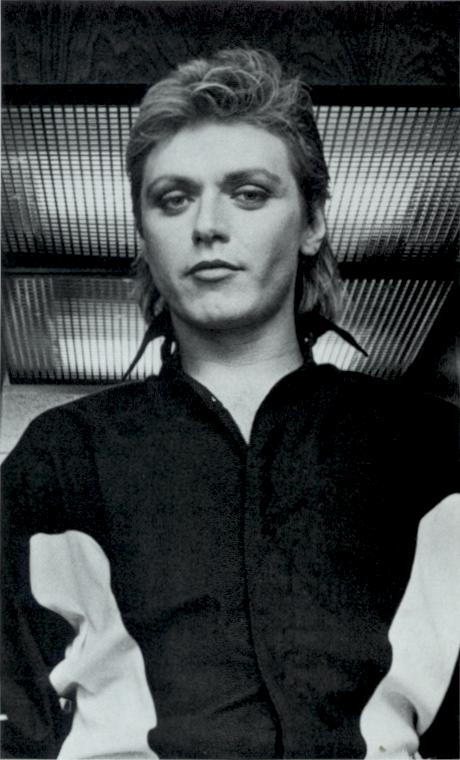 Benjamin Orr, circa 1984; from FROZEN FIRE: THE STORY OF THE CARS, page 100