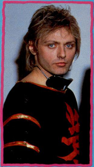 Benjamin Orr, from the June 1984 edition of STAR HITS magazine