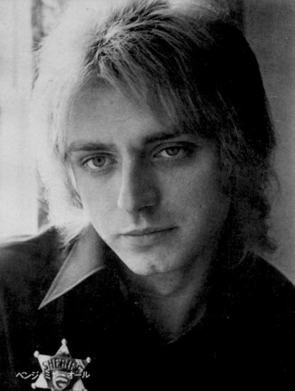 Benjamin Orr, circa 1979; from the Japanese magazine MUSIC LIFE, exact issue unknown