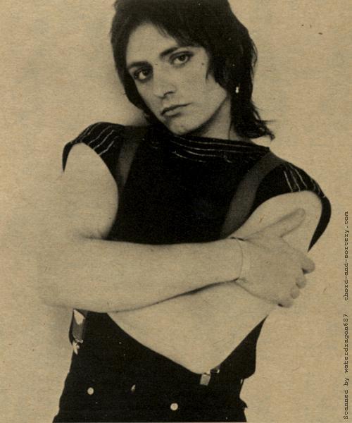 Benjamin Orr, circa 1982; provenance unknown