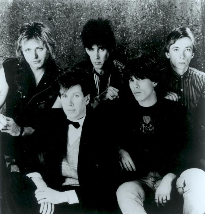 The Cars, 1984; from an Elektra Records promotional photo