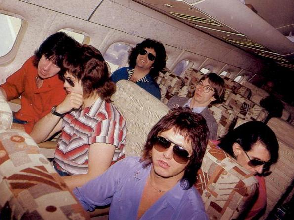 The Cars, early '80's; from THE CARS ILLUSTRATED BIOGRAPHY, page 31