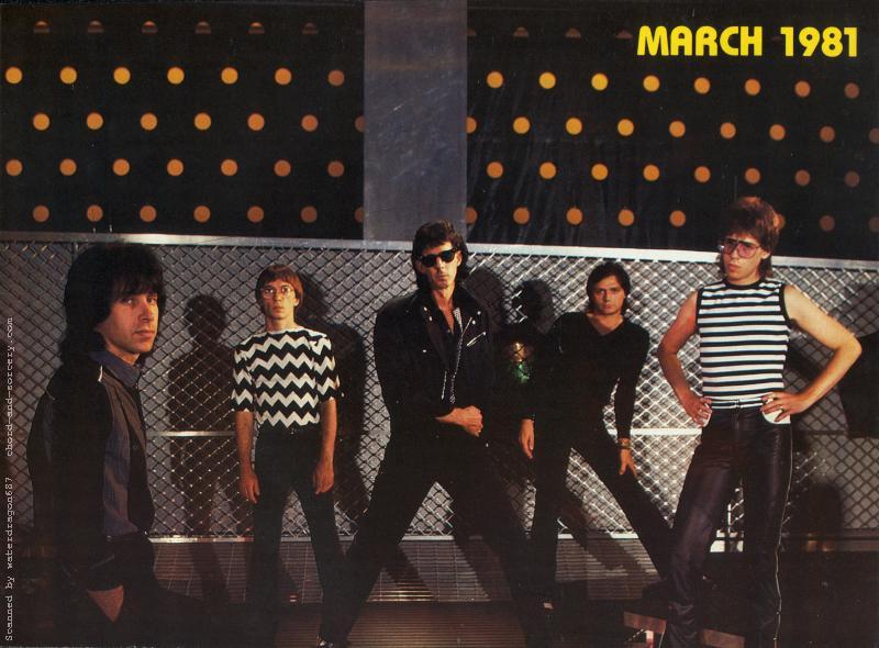 The Cars, circa 1980; provenance unknown