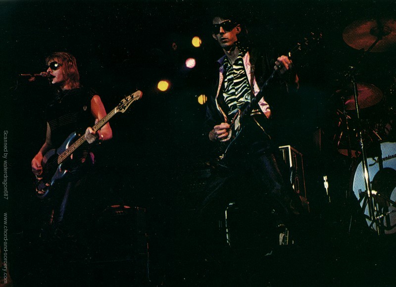 Ben Orr and Ric Ocasek, mid 1980's; provenance unknown