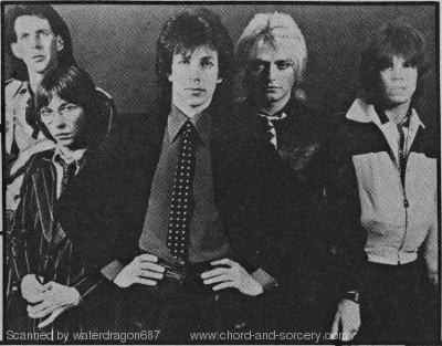 The Cars, mid 1980's; provenance unknown