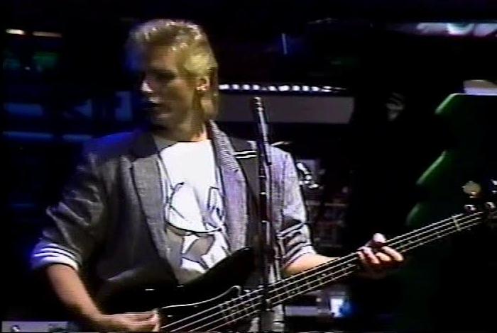 Screenshot taken from 'The Cars Live: 1984 - 1985'
