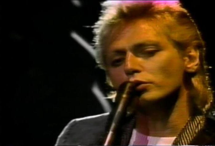 Screenshot taken from 'The Cars Live: 1984 - 1985'