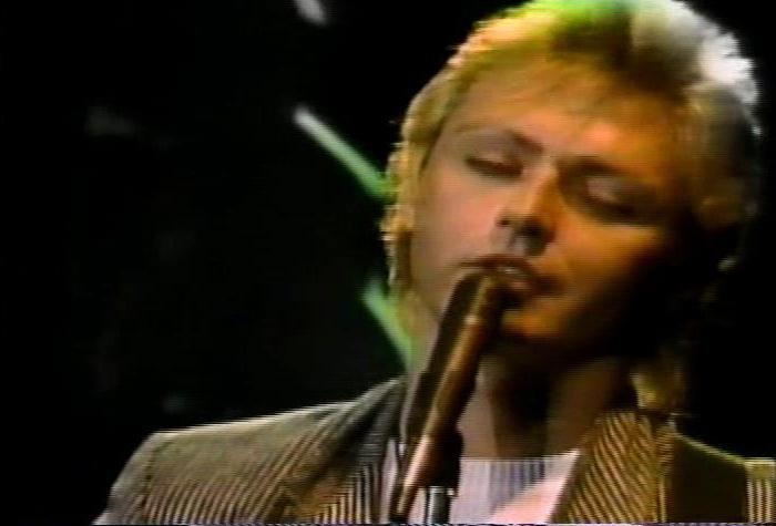 Screenshot taken from 'The Cars Live: 1984 - 1985'