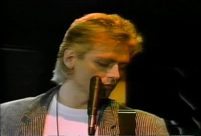 Screenshot taken from 'The Cars Live: 1984 - 1985'