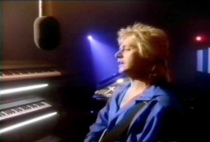 Screenshot from the music video for Ben's solo hit, 'Stay The Night'