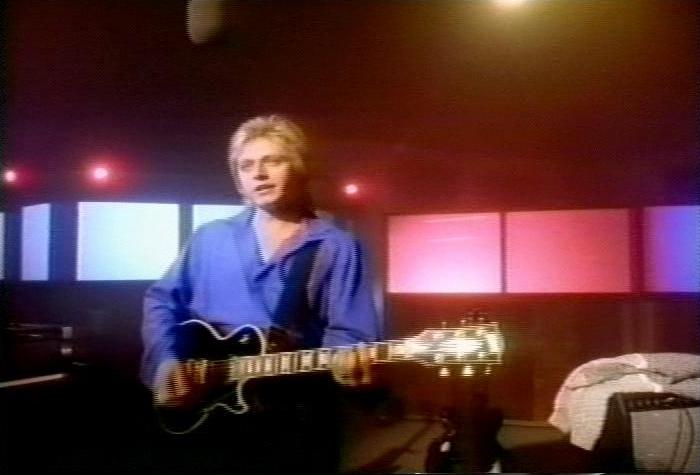 Screenshot from the music video for Ben's solo hit, 'Stay The Night'