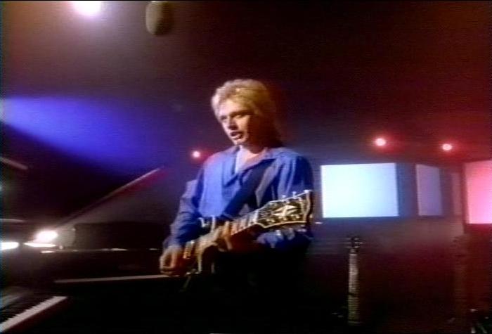 Screenshot from the music video for Ben's solo hit, 'Stay The Night'