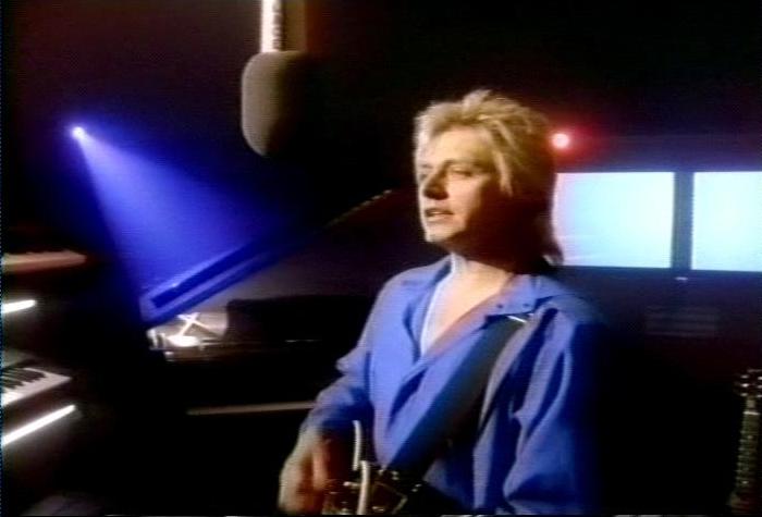 Screenshot from the music video for Ben's solo hit, 'Stay The Night'