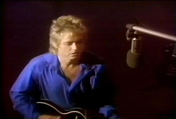 Screenshot from the music video for Ben's solo hit, 'Stay The Night'