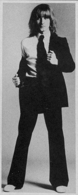 Robin Zander, late 1970's; from an article in HOT ROCK magazine
