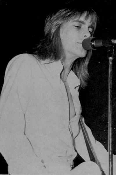 Robin Zander, late 1970's; provenance unknown