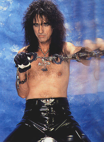 Alice Cooper, late '80s to early '90s; provenance unknown
