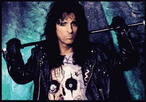 Alice Cooper, circa 1989; provenance unknown