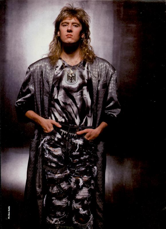 Joe Elliott, circa 1987; provenance unknown