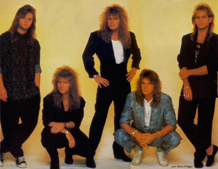 Europe, circa 1988; from an article in a Dutch music magazine