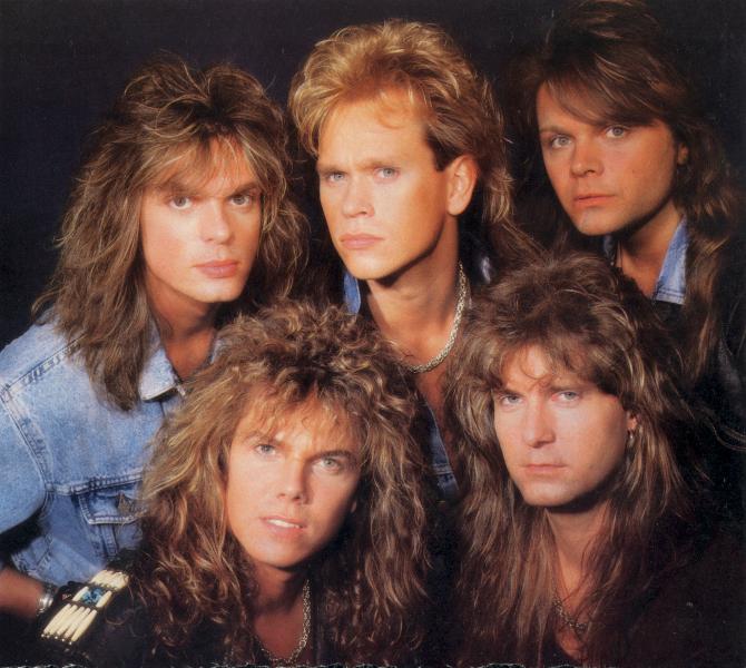 Europe, circa 1988; from the cover of the OUT OF THIS WORLD album (except in color)