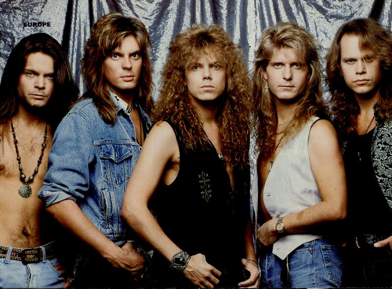 Europe, circa 1991; possibly from a METAL EDGE pinup