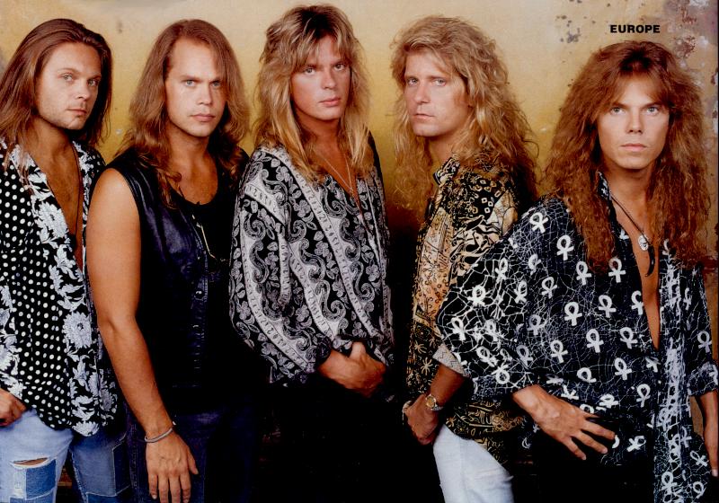 Europe, circa 1991; possibly from a METAL EDGE pinup