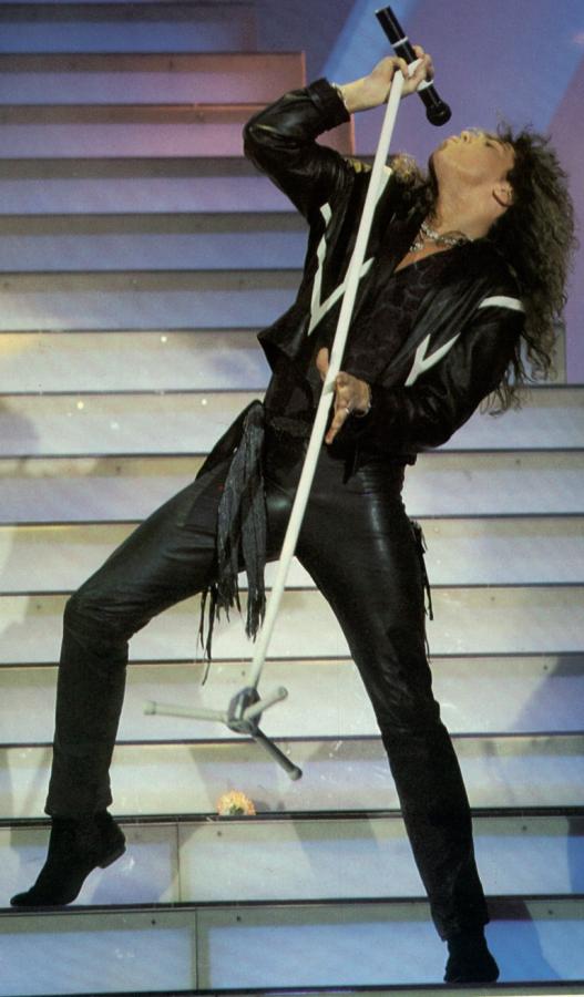 Joey Tempest, circa 1987; provenance unknown