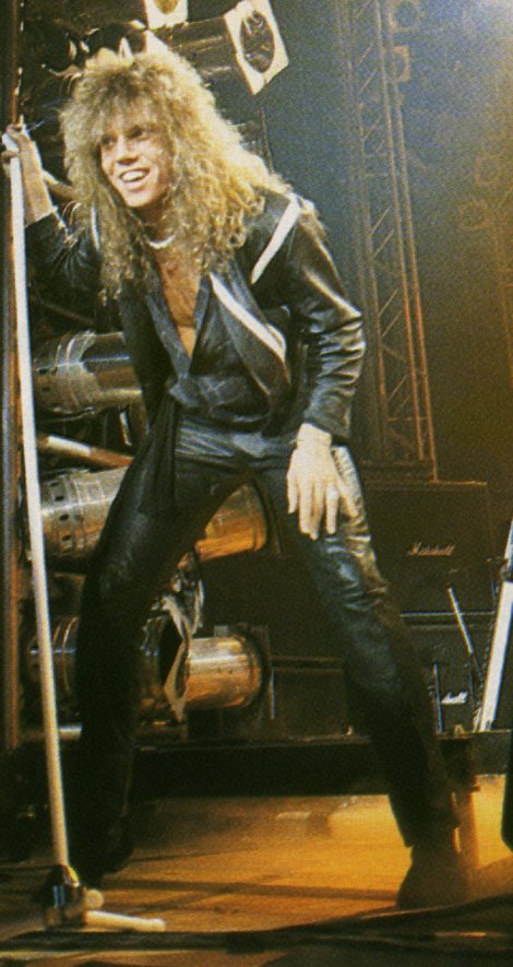 Joey Tempest, circa 1987; provenance unknown