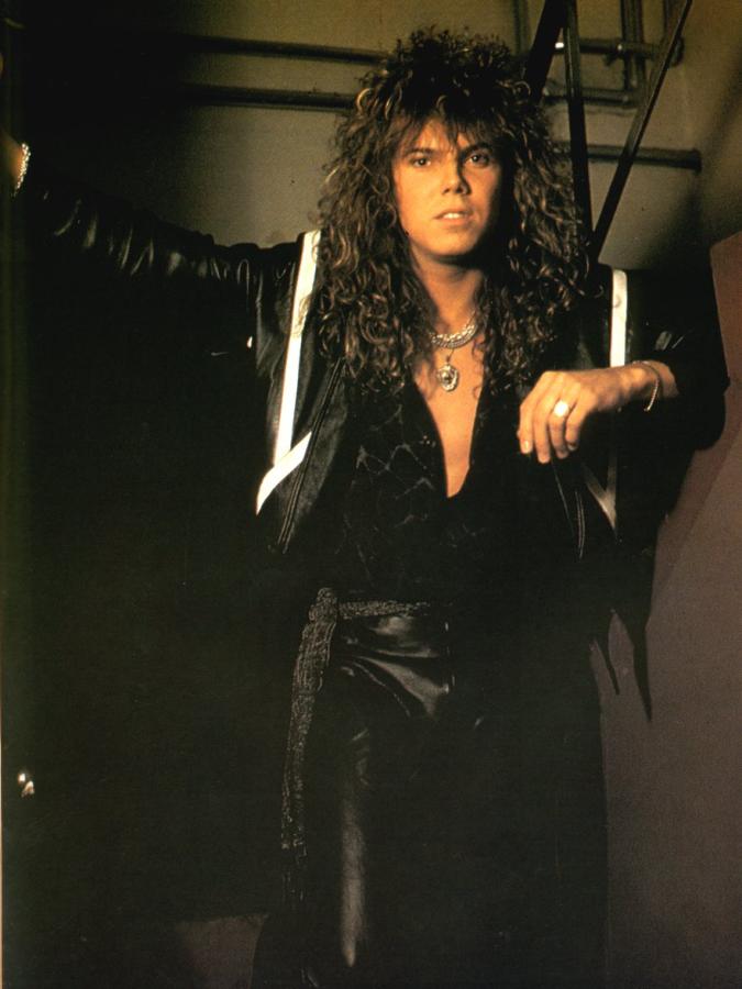 Joey Tempest, circa 1987; provenance unknown