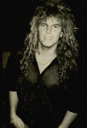 Joey Tempest, circa 1986; provenance unknown