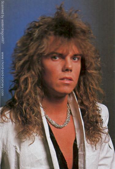 Joey Tempest, from an article in the July 1987 issue of BURRN! magazine, page 4