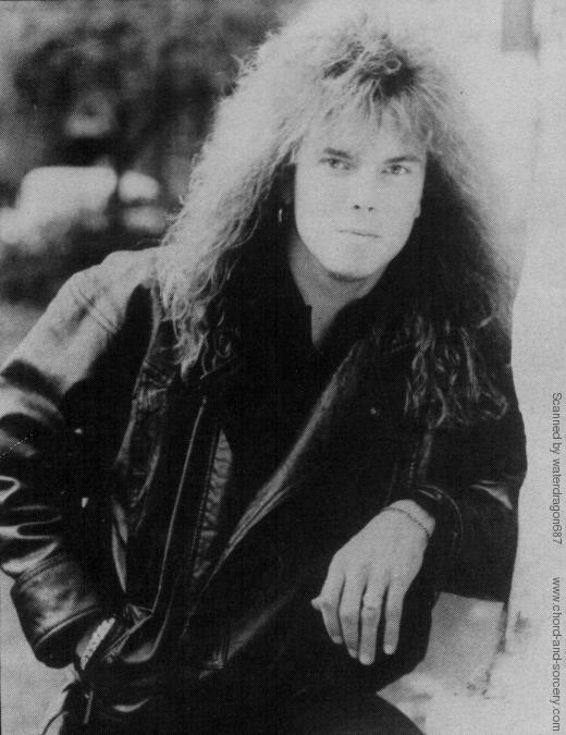 Joey Tempest, circa 1987; provenance unknown
